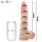 Gary Gode Réaliste Silicone avec Testicules Intense — détail texture surface 2