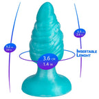 Plug anal SILEXD Melty Fantasy 9,2 cm silicone liquide thermoréactif