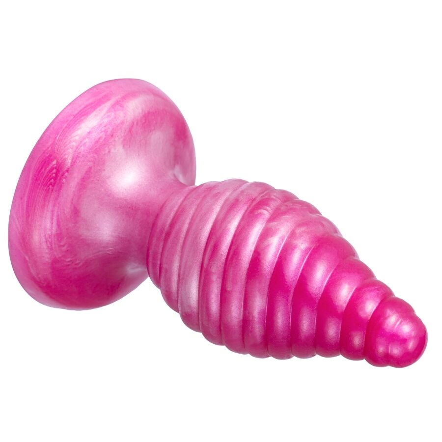 Plug anal SILEXD Cherry Fantasy 9,2 cm silicone liquide thermoréactif