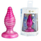 Plug anal SILEXD Cherry Fantasy 9,2 cm silicone liquide thermoréactif