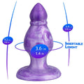 Plug anal SILEXD Queen Fantasy 9,2 cm silicone liquide thermoréactif