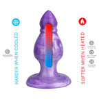 Plug anal SILEXD Queen Fantasy 9,2 cm silicone liquide thermoréactif