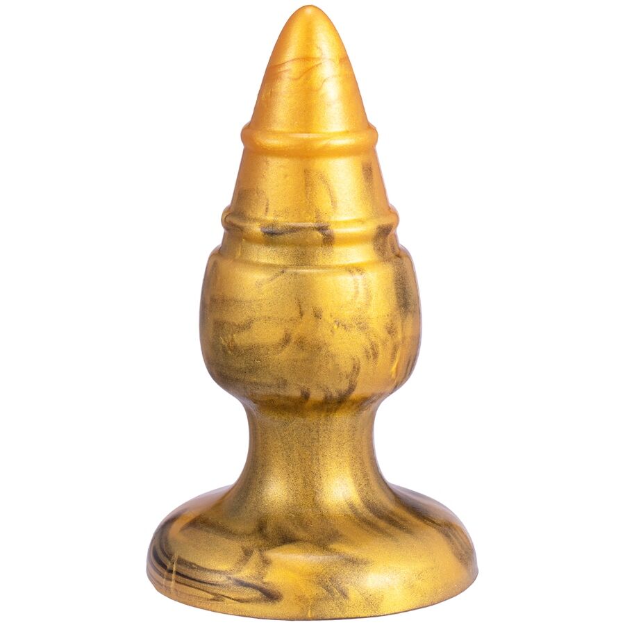 Plug anal SILEXD Goldy Fantasy 9,2 cm silicone liquide thermoréactif