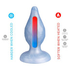 Plug anal SILEXD Diamond Fantasy 9,2 cm silicone liquide thermoréactif