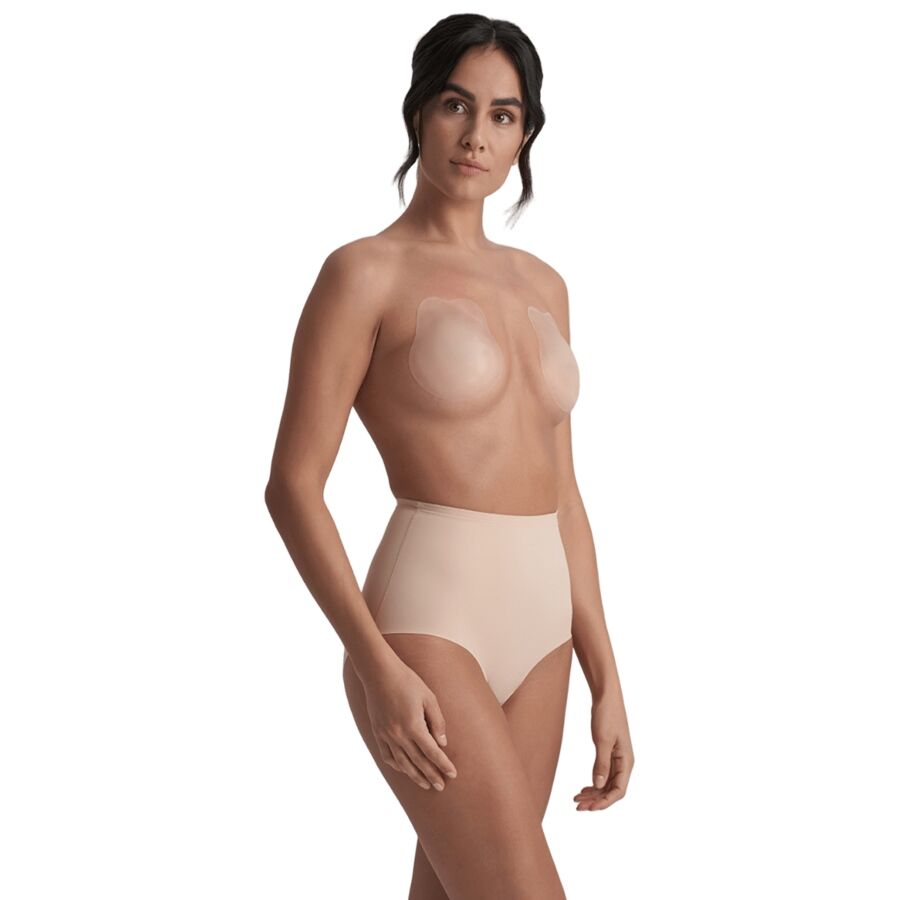 BYE-BRA - RABBIT SILICONE CUPS BEIGE