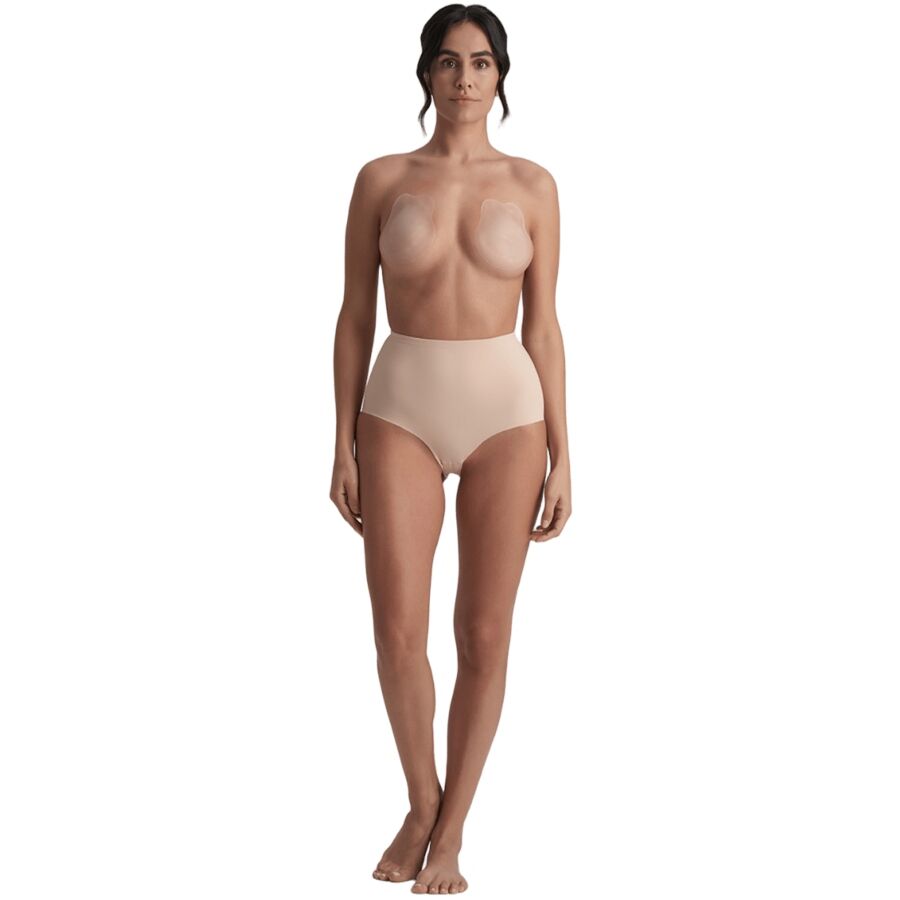 BYE-BRA - RABBIT SILICONE CUPS BEIGE