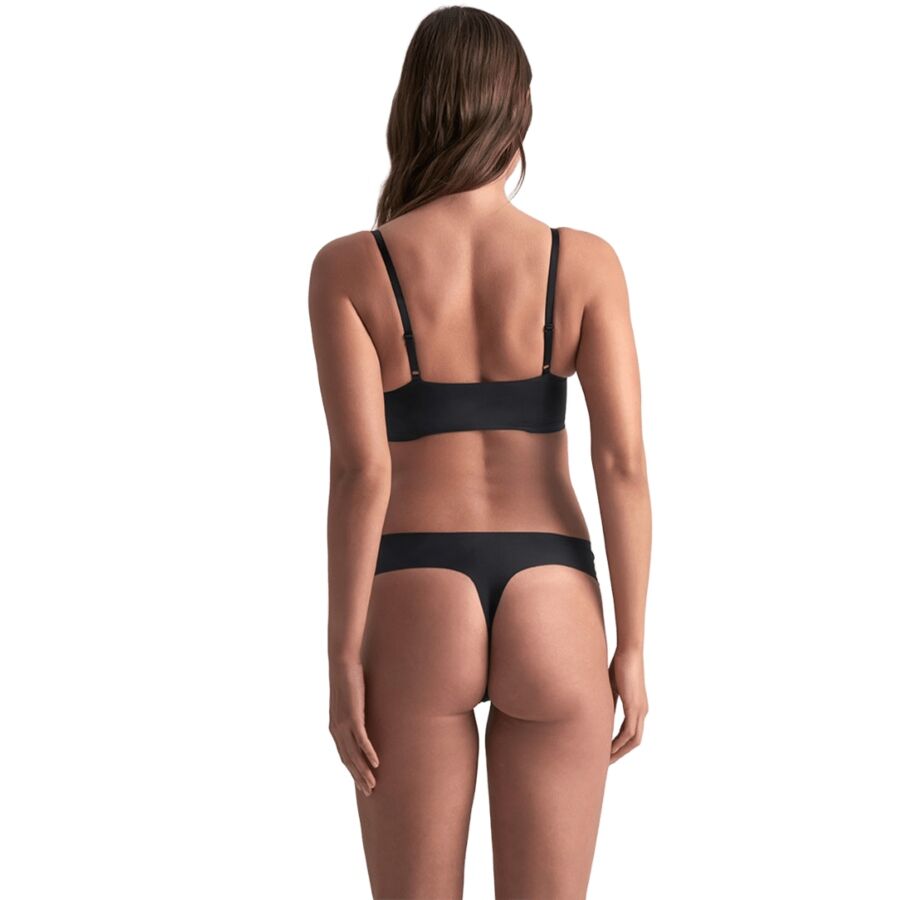 String Bye Bra invisible lot de 2 beige et noir