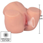 Masturbateur féminin avec succion et vibration — détail texture surface
