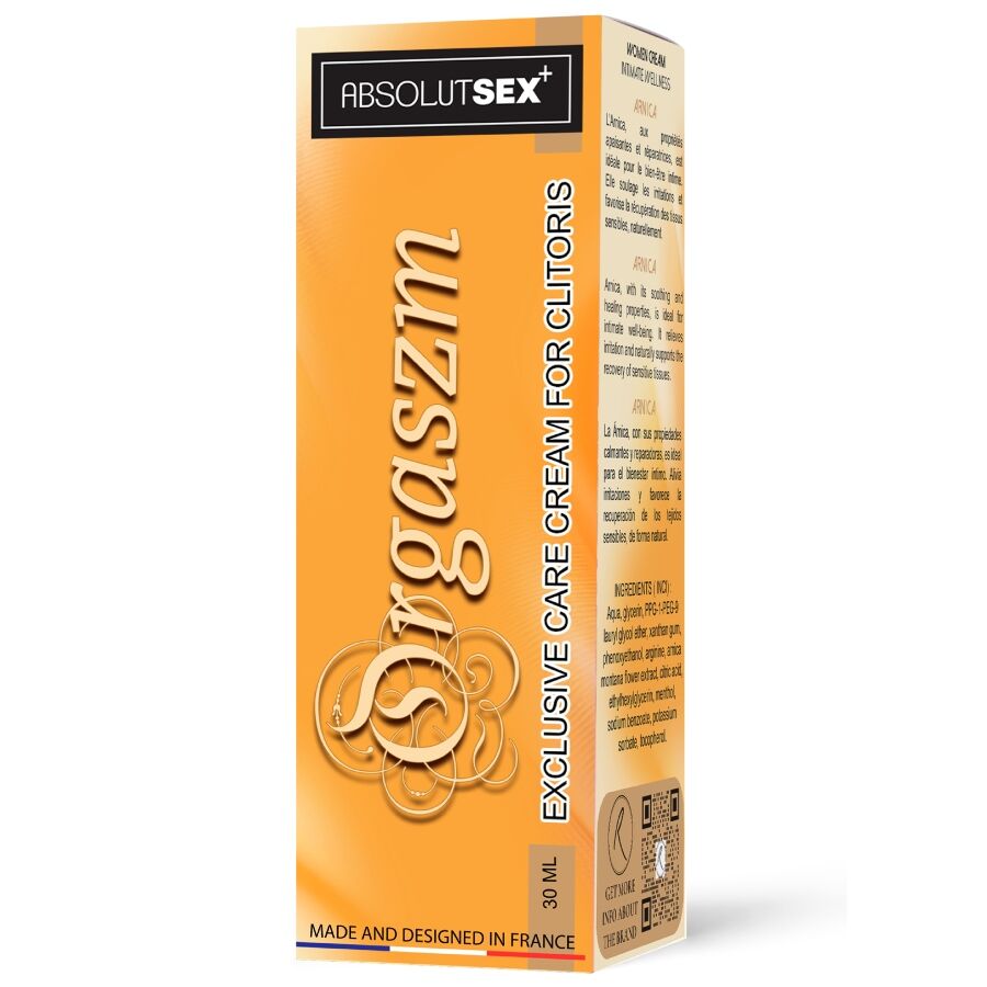Crème stimulante pour le clitoris 30 ml — vue de profil