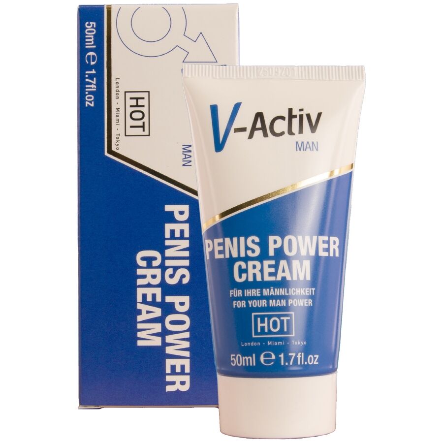 Crème de soin intime pour homme v-activ 50 ml — vue principale