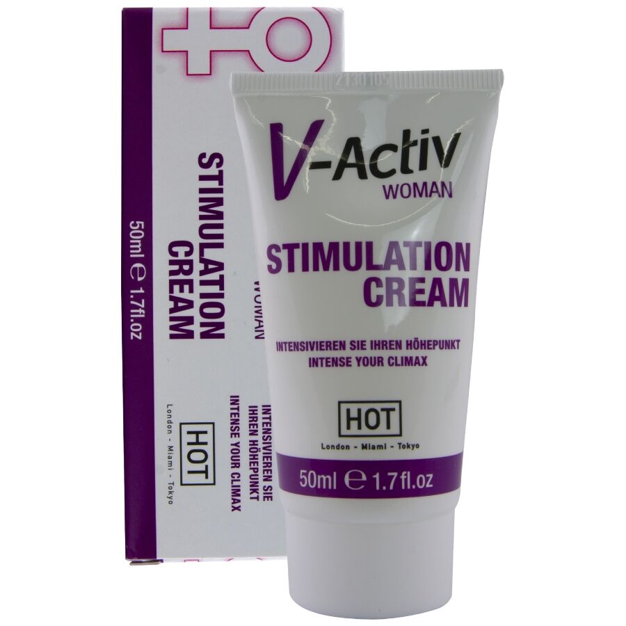 Crème stimulante femme V-Activ aux huiles essentielles — vue principale