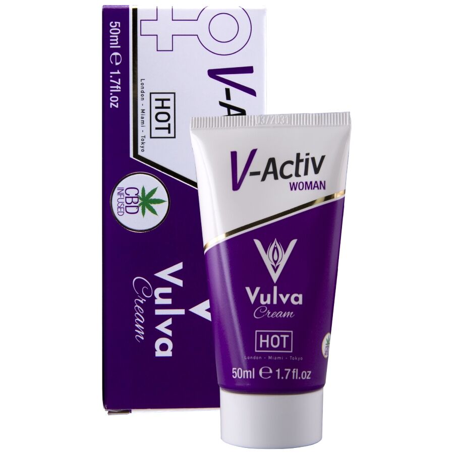 Crème intime vulvaire au CBD 50 ml — vue principale