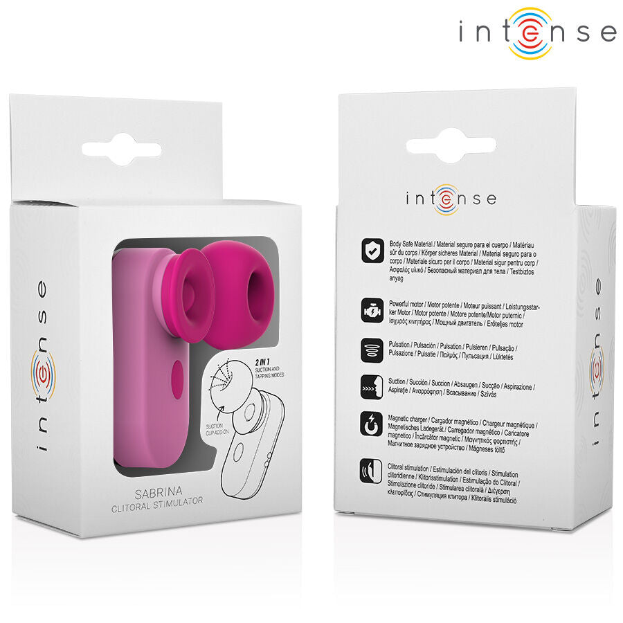 Stimulateur clitoridien aspiration Sabrina — emballage produit
