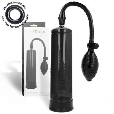 Bomba peniana Intense com gatilho ergonómico e anel