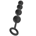 Boules anales lestées XL en silicone — vue principale
