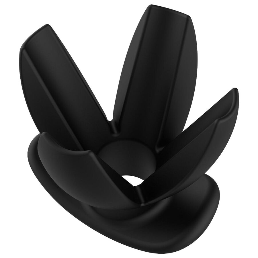 Plug anal expansible écarteur quatre voies silicone — vue principale