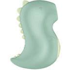 Stimulateur Din-Oooh vu de profil, silhouette complète avec crête dorsale et petites dents