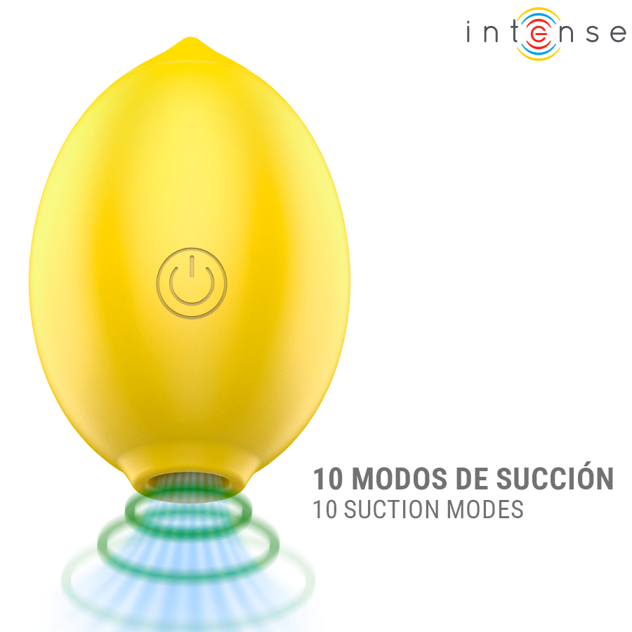 Stimulateur clitoridien par succion Lemon — vue de profil