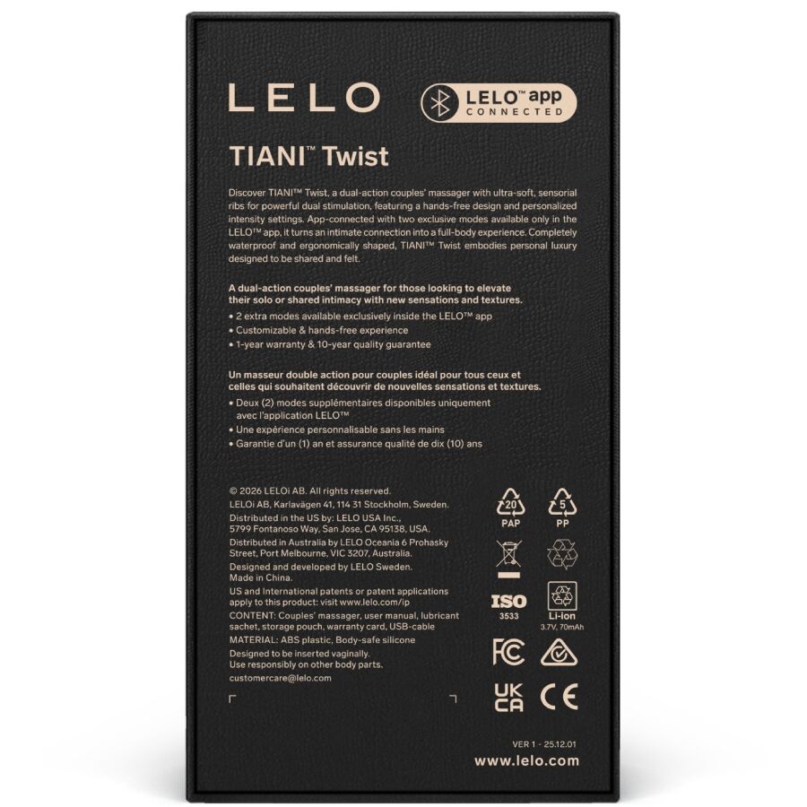 Tiani Twist Vibro couple