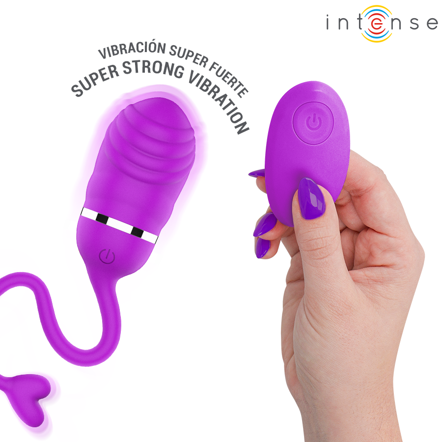 Sookie œuf vibrant violet — packaging et rendu du produit avec schéma des dimensions (173 x 33 mm) et insert recharge USB