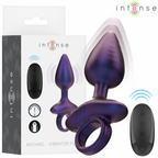 Plug anal vibrant en silicone avec télécommande — vue principale