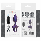 Plug anal vibrant en silicone avec télécommande — comparatif dimensionnel