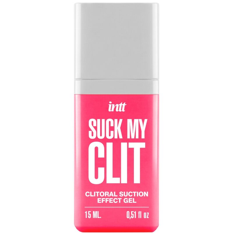 Suck My Clit gel effet succion fraise sauvage — flacon vu de trois quarts