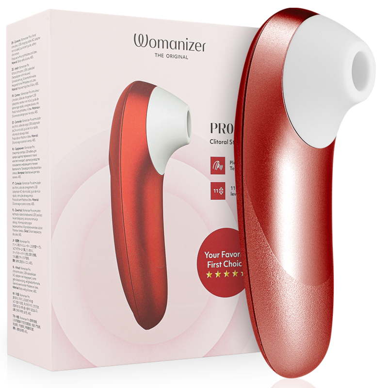 Womanizer Pro rouge visuel produit – Pack GTA 6 premium