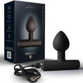 Boîte Nova Astryx Rocks Off et plug vibrant noir sortis de l'emballage