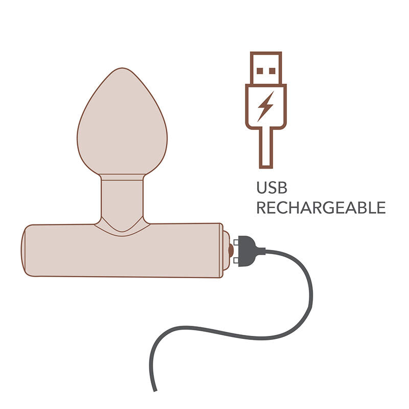 Illustration schématique du plug Nova Astryx rechargeable par câble USB