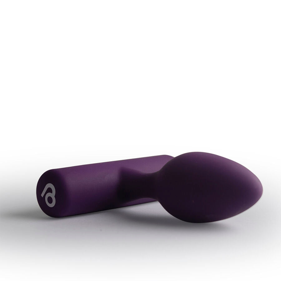 Plug vibrant Nova Solaris violet aubergine couché, logo Rocks Off visible sur la base