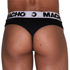 String noir Macho MTG002, vue de dos