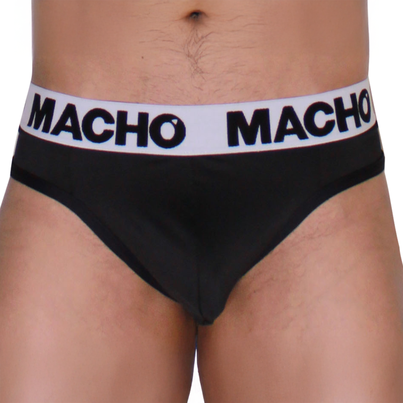 String noir Macho MTG002, gros plan sur l'avant