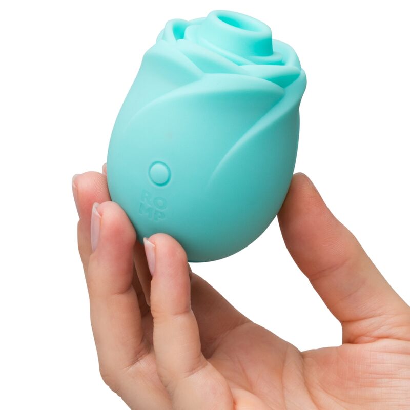 Stimulateur clitoridien par succion en forme de rose — détail design