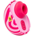 Vibromasseur lapin rotatif et clitoridien — vue de profil