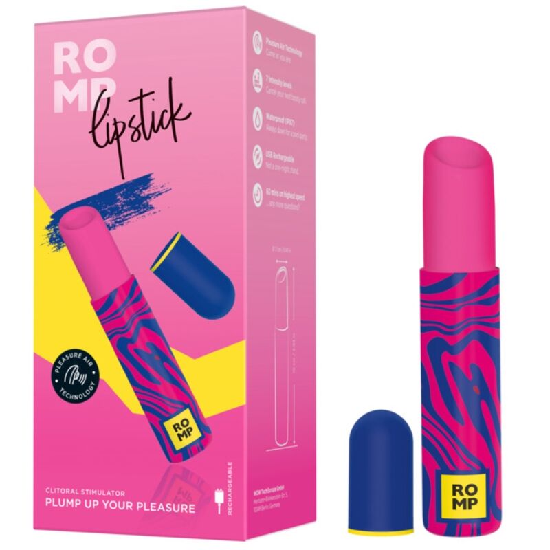 Mini vibromasseur clitoridien discret rouge à lèvres — détail base