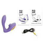 Stimulateur point G vibrant et succion clitoridienne Reverb — détail design