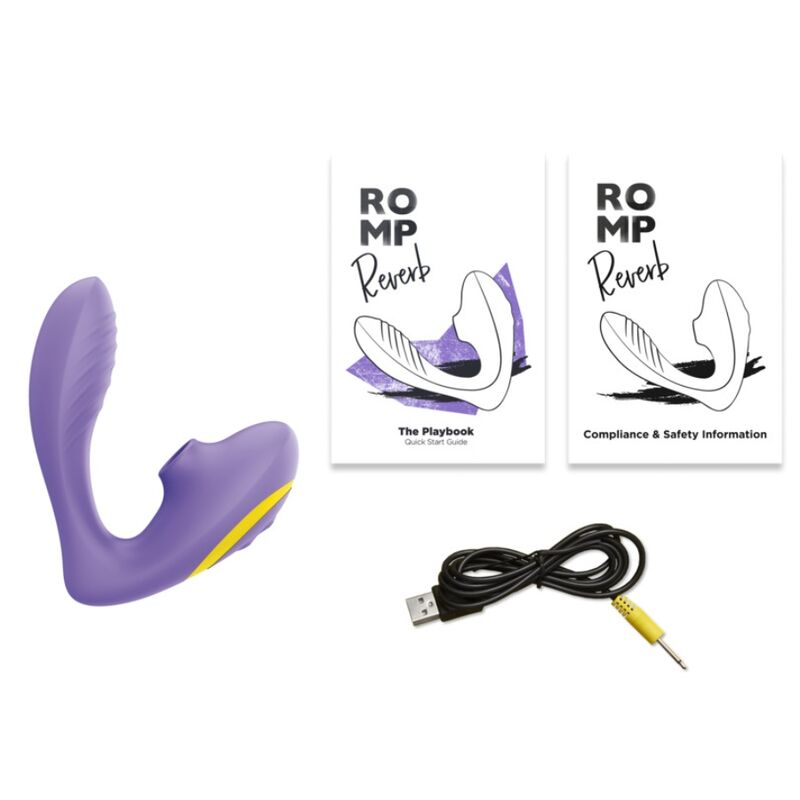 Stimulateur point G vibrant et succion clitoridienne Reverb — détail design