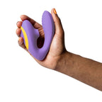 Stimulateur point G vibrant et succion clitoridienne Reverb — vue rapprochée