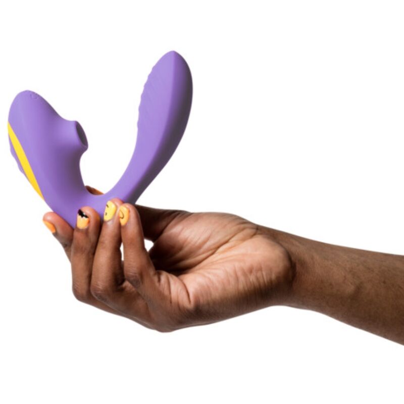 Stimulateur point G vibrant et succion clitoridienne Reverb — emballage produit