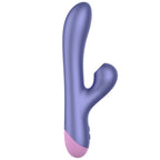 Vibromasseur double stimulation point G et succion Pulse — détail texture surface