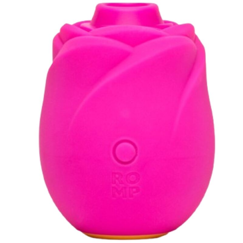 Stimulateur clitoridien par succion en forme de rose — vue de profil