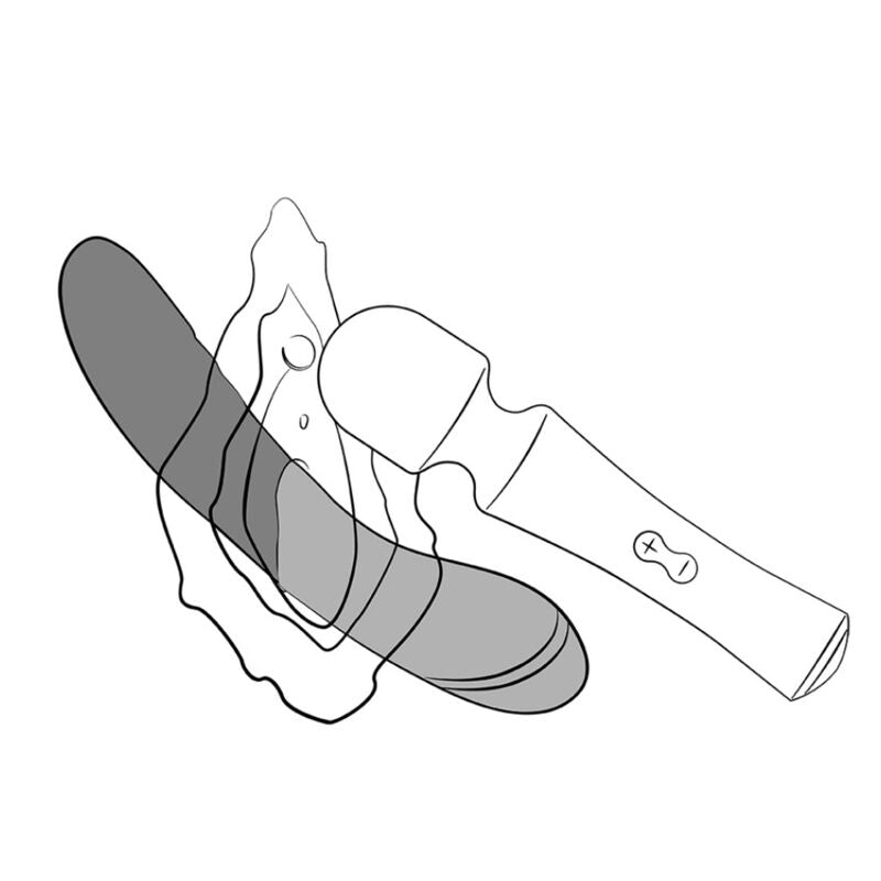 Mini vibromasseur clitoridien à tête flexible Presto — détail base