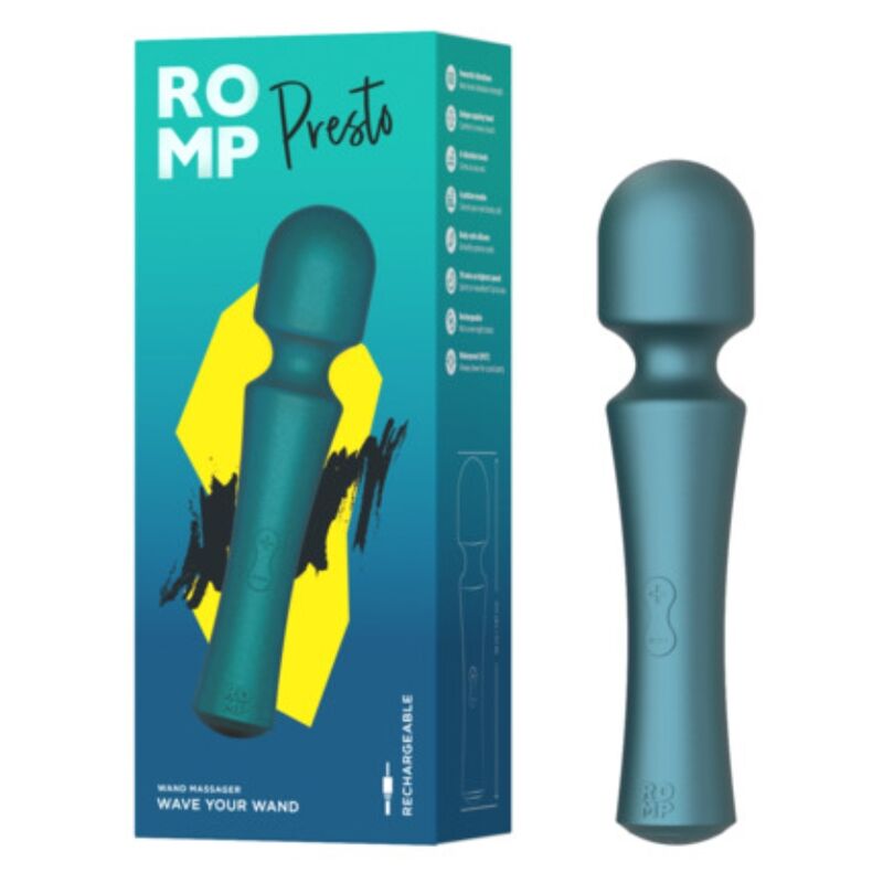Mini vibromasseur clitoridien à tête flexible Presto — angle alternatif