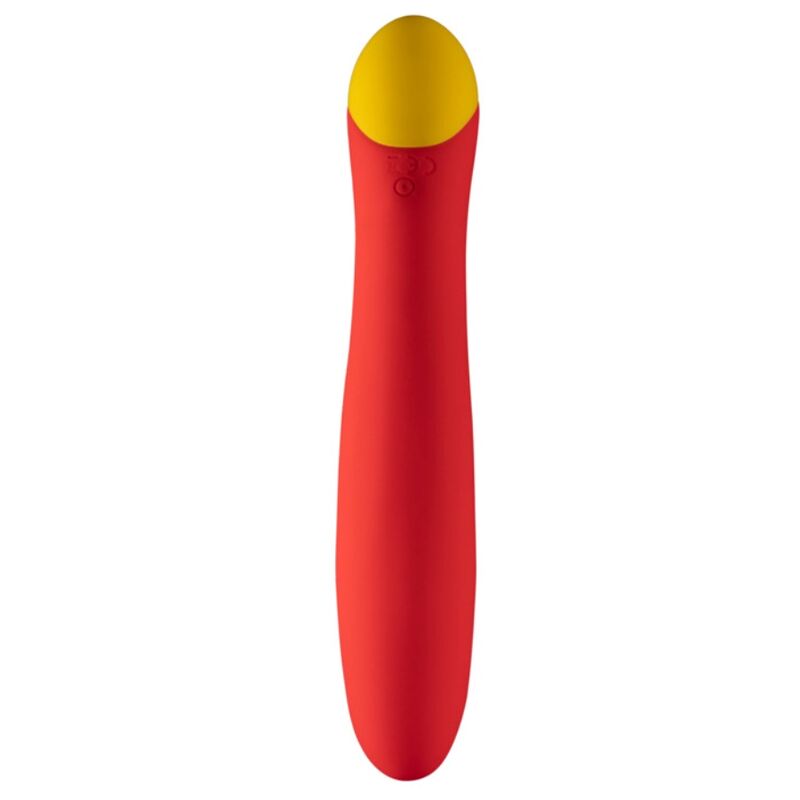 Vibromasseur point G tête incurvée — vue rapprochée