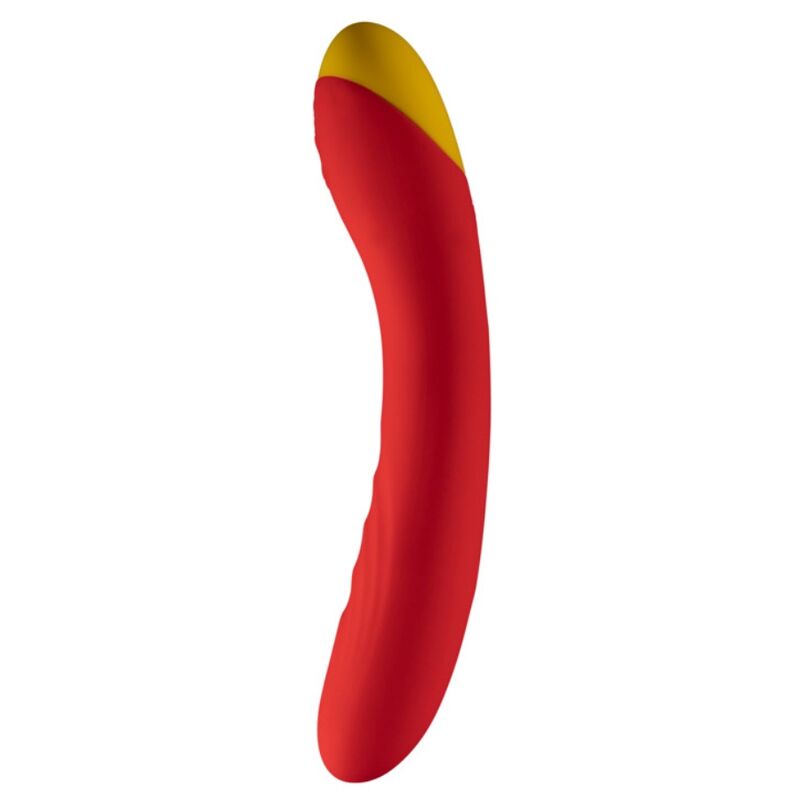 Vibromasseur point G tête incurvée — vue de dos