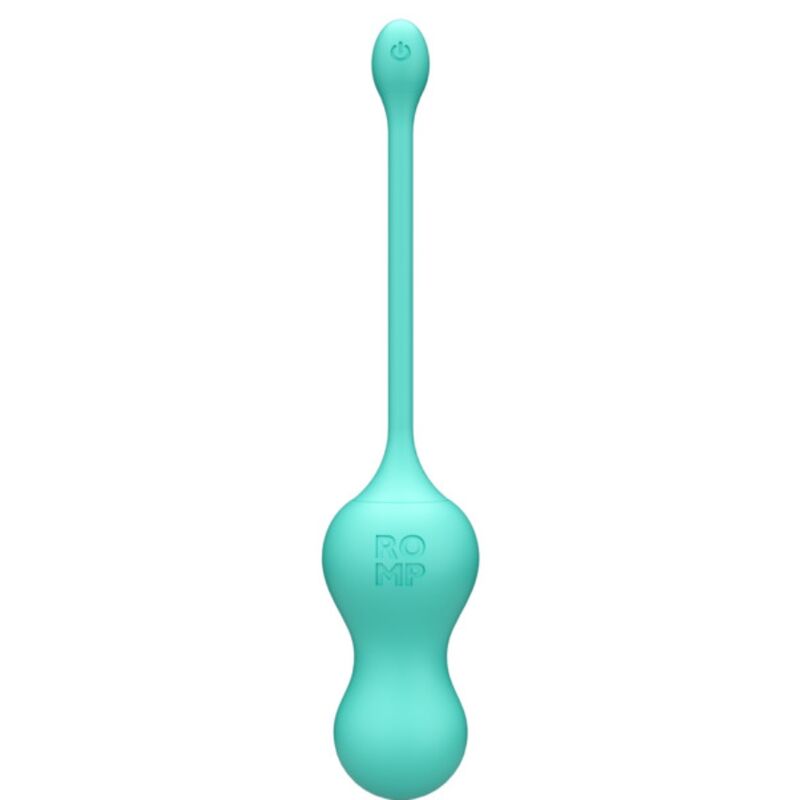 ROMP Cello vert d'eau en silicone vu seul, coffret Sortie en couple 3