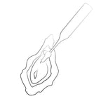 Stimulateur clitoridien haute fréquence Pop en silicone — détail base