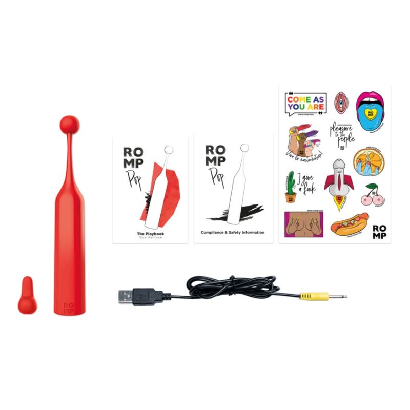 Stimulateur clitoridien haute fréquence Pop en silicone — finition matière