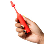 Stimulateur clitoridien haute fréquence Pop en silicone — vue rapprochée